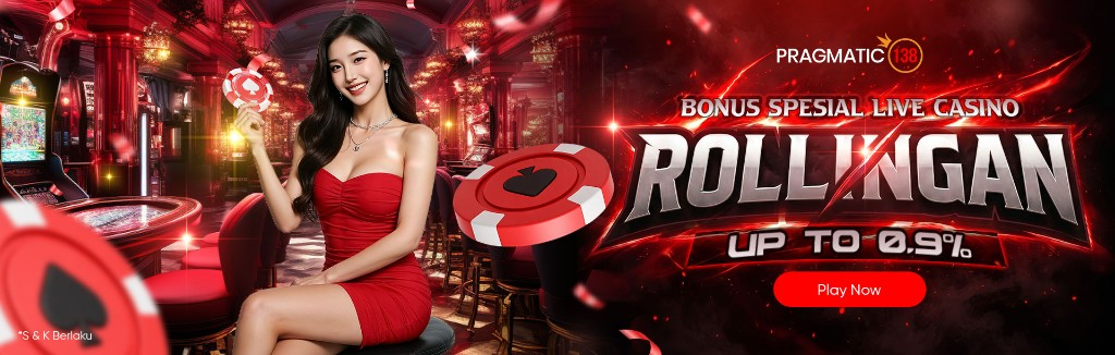 BONUS SPESIAL LIVE CASINO ROLLINGAN UP TO 0.9%